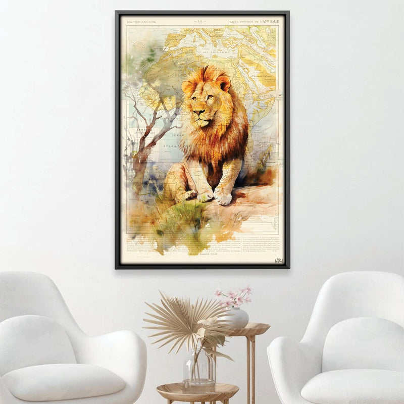 King Lion Canvas