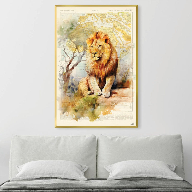 King Lion Canvas