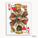 King of Hearts Card