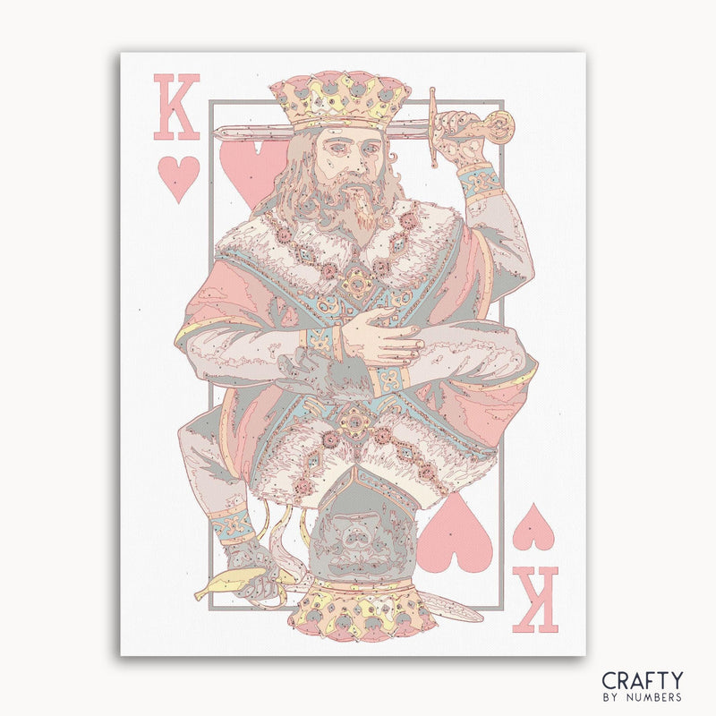 King of Hearts Card