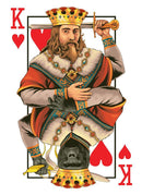King of Hearts Card