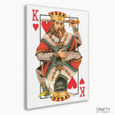 King of Hearts Card