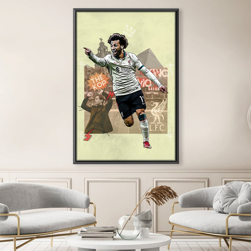 King Salah Canvas