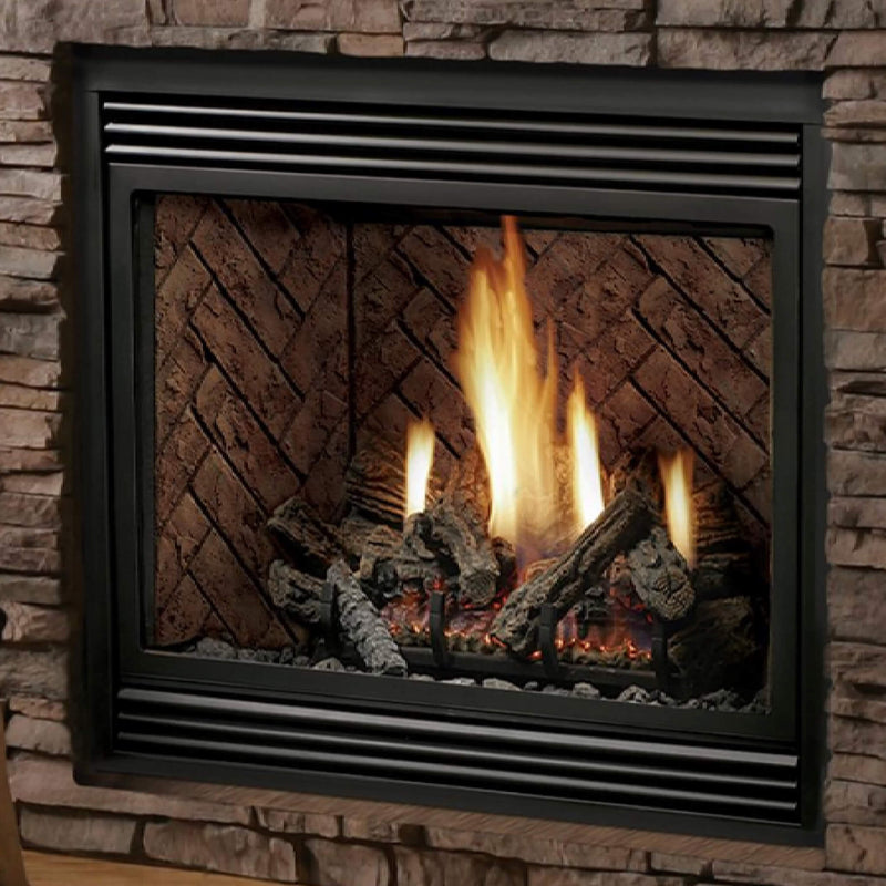 Kingsman Solace II 36" Zero Clearance 24K BTU Direct Vent Fireplace [HBZDV3624] (SAK91459)