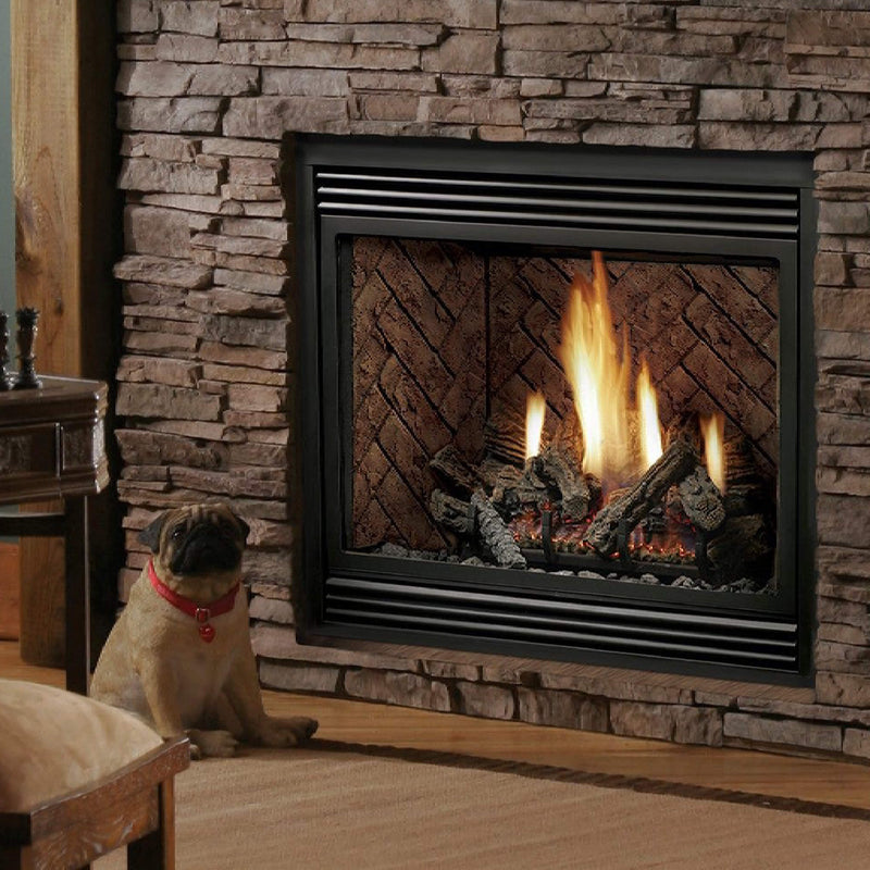 Kingsman Solace II 42" Zero Clearance 24K BTU Direct Vent Fireplace [HBZDV4224] (SAK43572)