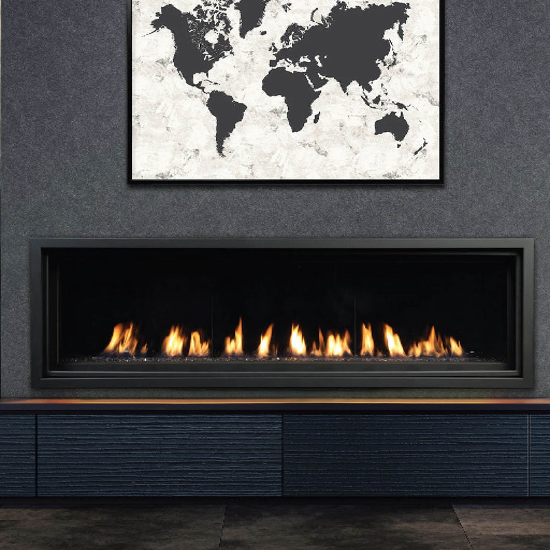 Kingsman ZCVRB 72" Zero Clearance Linear Direct Vent Fireplace [ZCVRB72] (SAK90312)