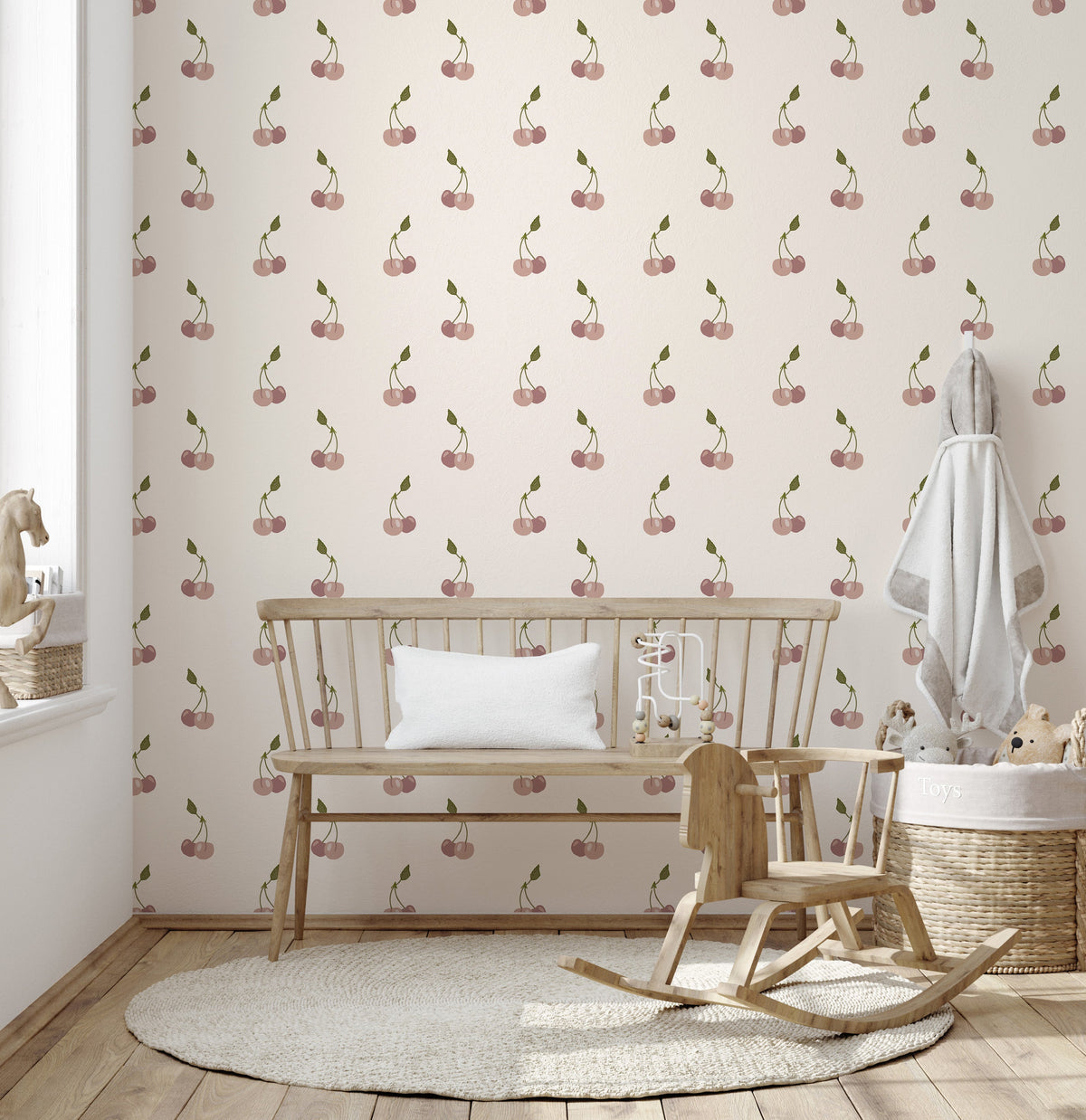 Kinley Wallpaper by Adeline-Julie Bee