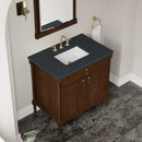 James Martin Kinnsden 36" Single Bathroom Vanity, Sable Oak