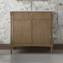 James Martin Kinnsden 36" Single Bathroom Vanity, Weathered Oak