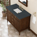 James Martin Kinnsden 48" Single Bathroom Vanity, Sable Oak