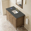 James Martin Kinnsden 48" Single Bathroom Vanity, Weathered Oak