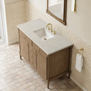 James Martin Kinnsden 48" Single Bathroom Vanity, Weathered Oak