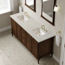 James Martin Kinnsden 72" Double Bathroom Vanity, Sable Oak