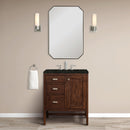 James Martin Addison 30" Single Bathroom Vanity, Mid-Century Acacia