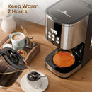Kismile 10 Cup Drip Coffee maker with Led Display & Touch Screen CM3743 by Kismile