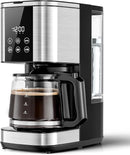 Kismile 10 Cup Drip Coffee maker with Led Display & Touch Screen CM3743 by Kismile