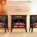 25 Inches 3D Infrared  Free Standing Electric Fireplace Stove S230B