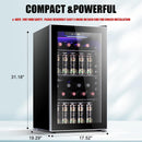 3.2 cu.ft  Wine Cooler/Cabinet Beverage Refrigerator W5899H