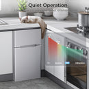 Kismile 3.2 Cu.Ft,Mini Refrigerator with Freezer F5887