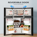 Kismile 3.2 Cu.Ft,Mini Refrigerator with Freezer F5887