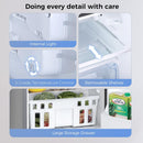 Kismile 3.2 Cu.Ft,Mini Refrigerator with Freezer F5887