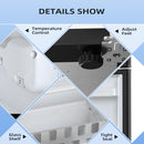 Kismile 3.2 Cu.Ft,Mini Refrigerator with Freezer F5887