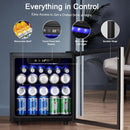 Kismile 48 Can Beverage Refrigerator 58036RWC0