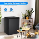 Kismile 7.0/3.5 Cubic Feet Chest Freezer with Removable Basket Free Standing