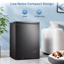 Kismile 3.5 Cubic Feet Chest Freezer