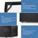 Kismile 3.5 Cubic Feet Chest Freezer