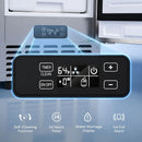 Kismile Commercial Built-in Ice Maker Machine,80Lbs/Day,Under Counter Ice Cube Maker with 24H Timer,Reversible Door,Built-in Freestanding Ice Maker for Home & Office(Silver) by Kismile