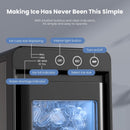 Kismile Clear Square Ice Cubes Maker 58003RIM0