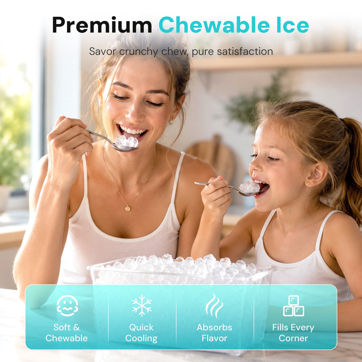Kismile Clear Square Ice Cubes Maker 58003RIM0, photo 14 of 31