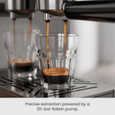 Kismile Espresso Coffee Maker Machine 20 Bar, with Milk Frother Steam Wand CM8032 by Kismile