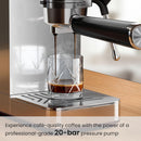 Kismile Espresso Coffee Maker Machine 20 Bar, with Milk Frother Steam Wand CM8032