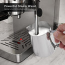 Kismile Espresso Coffee Maker Machine 20 Bar, with Milk Frother Steam Wand CM8032