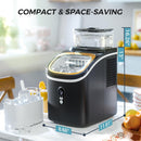 Kismile Ice Maker Countertop, Portable Ice Cube Maker Machine Z5813AF