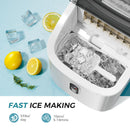 Kismile Ice Maker Countertop, Portable Ice Cube Maker Machine Z5813AF