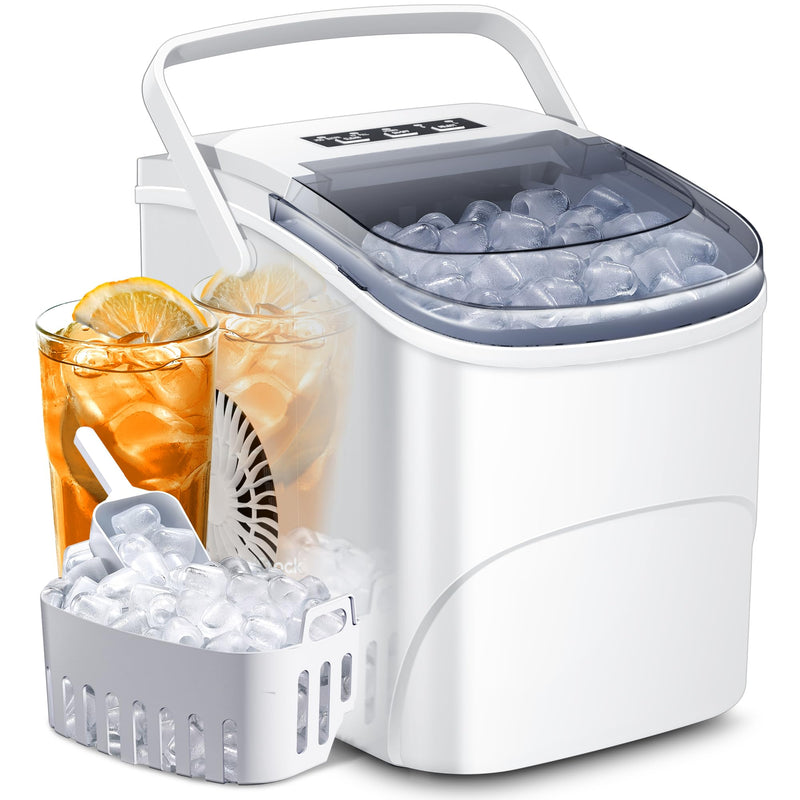 Kismile Ice Makers Countertop with Handle Z5812B