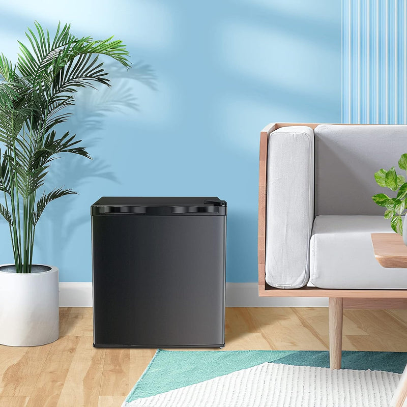 Kismile Mini Freezer,1.1 Cu.ft Upright Freezer with Reversible Single Door