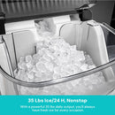 Kismile Nugget Countertop Ice Maker Z5815NB by Kismile
