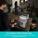 Kismile Nugget Countertop Ice Maker Z5815NB by Kismile