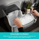 Kismile Nugget Countertop Ice Maker Z5815NB by Kismile