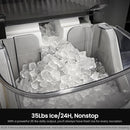 Kismile Nugget Countertop Ice Maker Z5815NB by Kismile