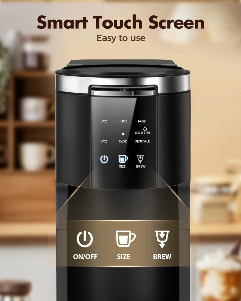 Kismile Single Serve Coffee Maker CM3729, photo 5 of 7