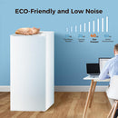 Kismile Upright Freezer, 6.0 Cu.ft Deep Freezer D58165-WHITE