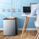 Kismile Upright Freezer,3.0 Cu.ft Mini Freezer with Reversible Single Door