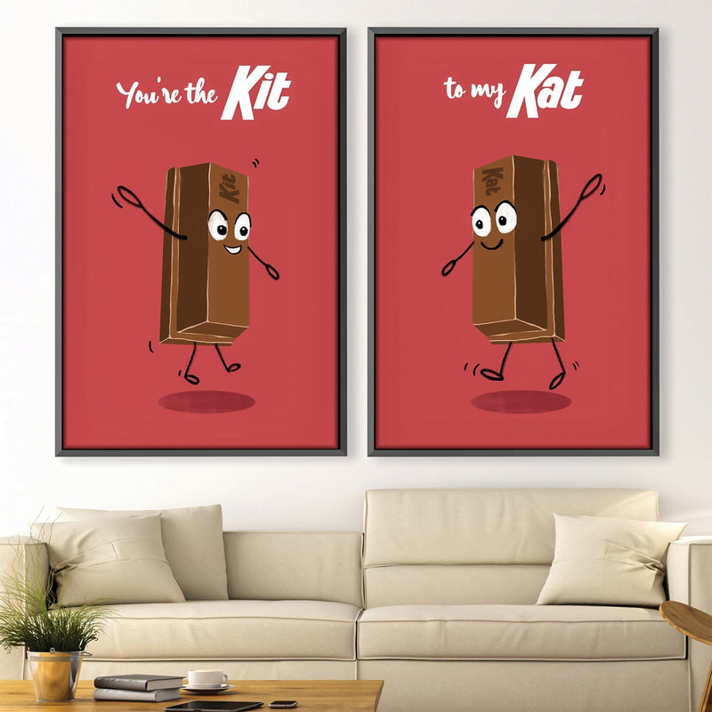 Kit to Kat Canvas