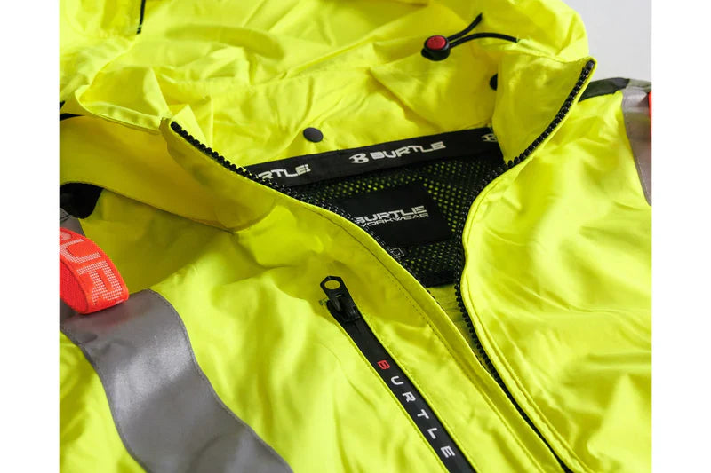 24V Battery-Powered Fan-Cooled Safety Vest Hi-Vis Complete Cooling System