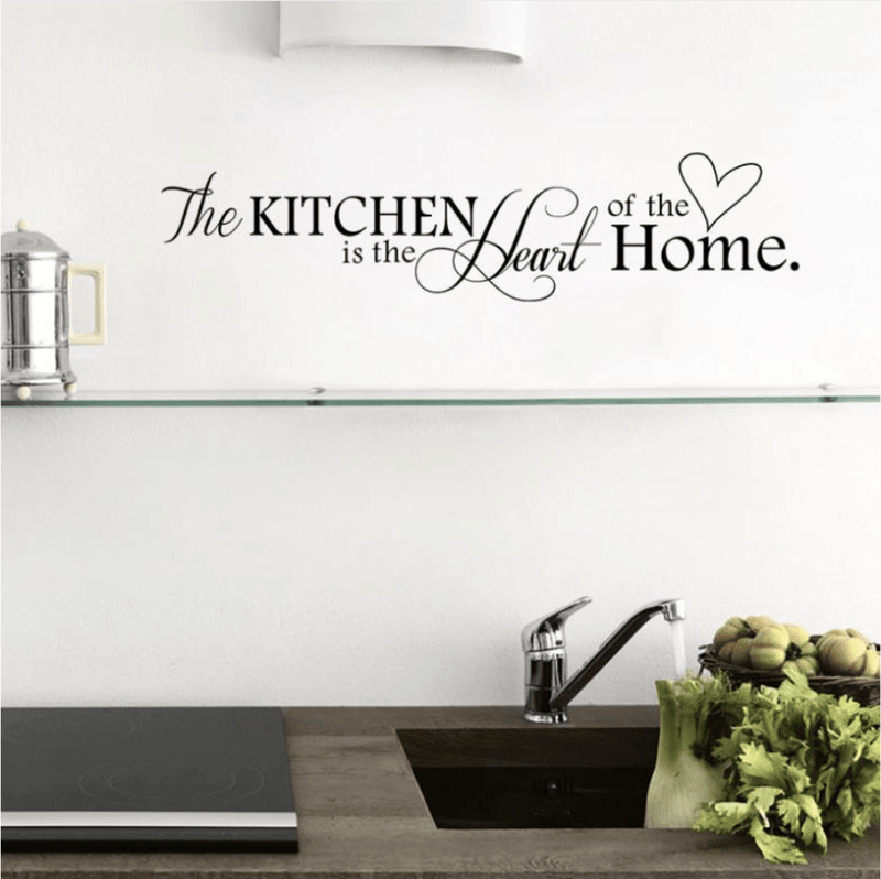 Kitchen Heart of Home Wall Sticker